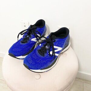 New Balance Men's Blue Knit Running Sneakers Size 9